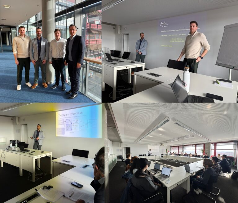 Lehrstuhlübergreifendes Forschungsseminar